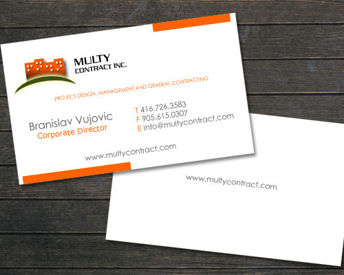 Multy Contract Business Card