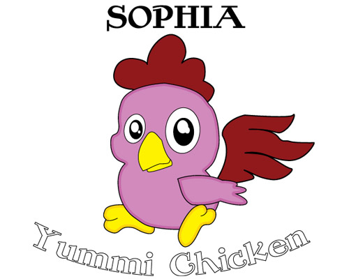 Sophia the Yummy Chicken