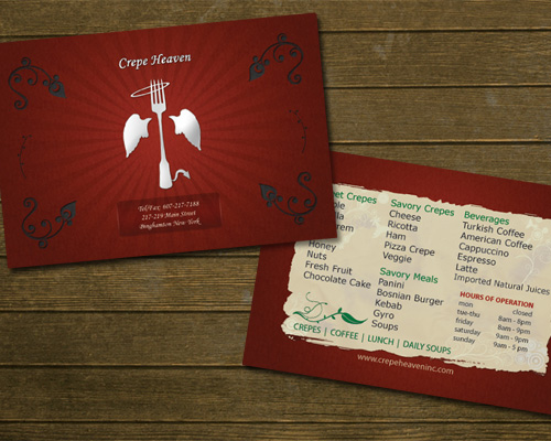 Crepe Heaven Flyers